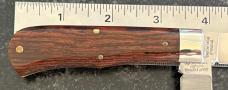 Great Eastern Cutlery Tidioute 2007 73 Scout Trapper Bocote Wood Scale Unused