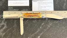 Great Eastern Cutlery Northfield 541308W Whittler Burnt Stag Scales Unused
