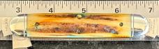 Great Eastern Cutlery Northfield 541308W Whittler Burnt Stag Scales Unused