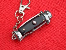 New 3-3/4" "Corpo-di-Vespa" Wasp Blackhorn Stiletto keychain Switchblade Knife II