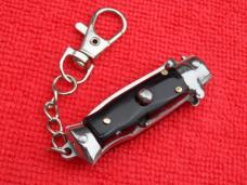 New 3-3/4" "Corpo-di-Vespa" Wasp Blackhorn Stiletto keychain Switchblade Knife III