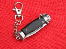 New 3-3/4" "Corpo-di-Vespa" Wasp Blackhorn Stiletto keychain Switchblade Knife IIII