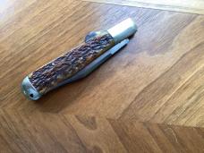 ULSTER KNIFE CO NY LOCKBACK HUNTER RARE