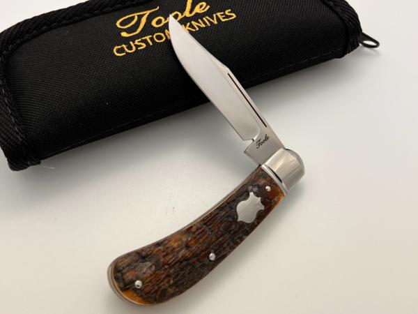BOBBY TOOLE BARK IVORY CPM 154 LANNY'S CLIP AMAZING CUSTOM PIECE