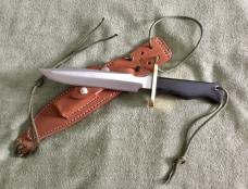 Greg Wall Custom Model 1-7” Style Knife With Custom Extras New