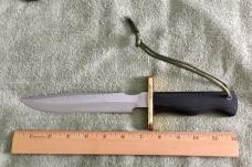 Greg Wall Custom Model 1-7” Style Knife With Custom Extras New