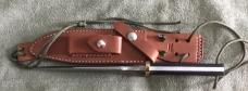 Greg Wall Custom Model 1-7” Style Knife With Custom Extras New
