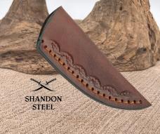 SMALL SKINNER PATCH KNIFE DH7990 Brown wood full tang 4 5/8" overall PA7990 NEW!