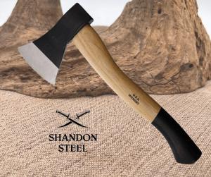 Prandi German Style Throwing Hatchet 0306L Carbon-Steel Cutting Edge Hickory