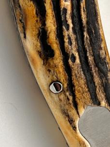 KROO CUSTOM LANNY'S CLIP BURNT STAG RWL 34 STEEL FILEWORK