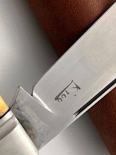 KROO CUSTOM LANNY'S CLIP BURNT STAG RWL 34 STEEL FILEWORK