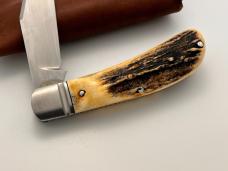 KROO CUSTOM LANNY'S CLIP BURNT STAG RWL 34 STEEL FILEWORK