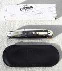 NEW AGA 8" AUTOMATIC BARON GENUINE BRAZILIAN HORN CAMPOLIN ITALY- LIMITED EDITION ONLY 300 MADE