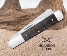 Case XX 72005RAZ Black Curly Oak Wood One Arm Razor Knife 14006 USA 2025 Issue