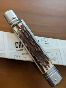 NEWEST NIB. A.G.A. CAMPOLIN ITALIAN MADE SLIMLINE LEVERLOCK 8