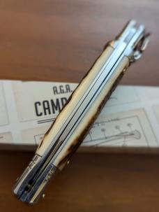NEWEST NIB. A.G.A. CAMPOLIN ITALIAN MADE SLIMLINE LEVERLOCK 8