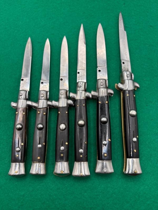6 Vintage Italian Stiletto’s Various Stamp Blockbuster Party Pack