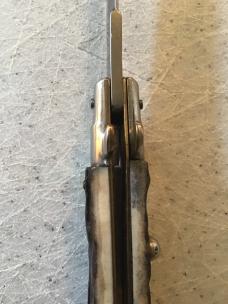 Italian Stiletto, swivel bolster. 6.25”