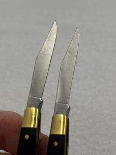 Camillus 2 Vintage 2 Blade Pen Knives Made In New York USA (#55)