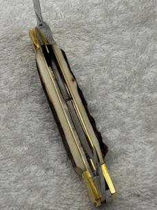 Browning Made In Germany Vintage Stag 3 Blade Stockman Knife (#32)
