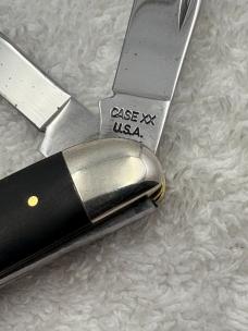 Case XX Vintage 1976 4 Dot 22087 2 Blade Pocket Knife Made In USA (#46)