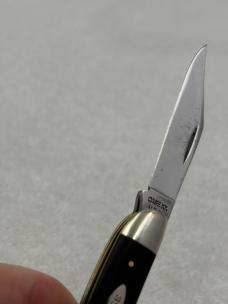Case XX Vintage 1976 4 Dot 22087 2 Blade Pocket Knife Made In USA (#46)
