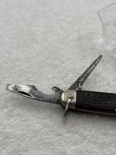Case XX 1983 7 Dot 640045 R Vintage 4 Blade Camp Knife Good Used Condition (#53)