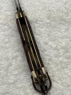 Case XX 1983 7 Dot 640045 R Vintage 4 Blade Camp Knife Good Used Condition (#53)