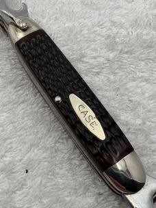 Case XX 1976 4 Dot 640045R Vintage 4 Blade Camp Knife Made In USA (#25)