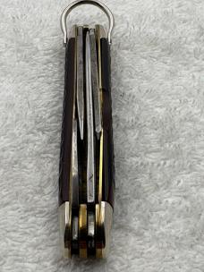 Case XX 1976 4 Dot 640045R Vintage 4 Blade Camp Knife Made In USA (#25)