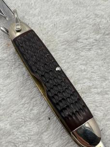 Case XX 1976 4 Dot 640045R Vintage 4 Blade Camp Knife Made In USA (#25)