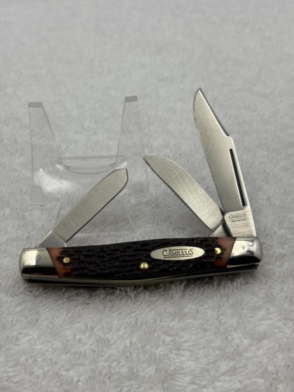 Camillus Vintage 3 Blade Stockman Made In USA (#55)