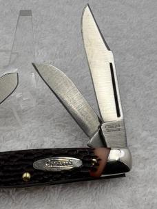 Camillus Vintage 3 Blade Stockman Made In USA (#55)