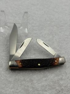 Camillus Vintage 3 Blade Stockman Made In USA (#55)