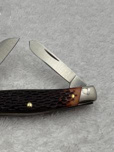 Camillus Vintage 3 Blade Stockman Made In USA (#55)