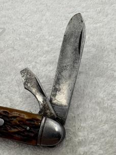 Camillus Cutlery Co Vintage 4 Blade Camp Knife Made In USA (#56)