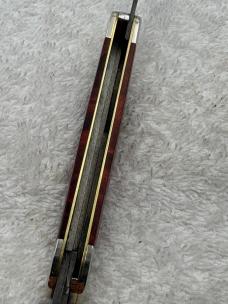 Case XX 2012 9 Dot 3 Blade Stockman #7347DAM With Damascus Blades Made In USA (#57)