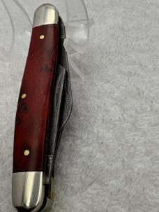 Case XX 2012 9 Dot 3 Blade Stockman #7347DAM With Damascus Blades Made In USA (#57)