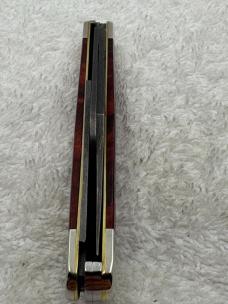 Case XX 2012 9 Dot 3 Blade Stockman #7347DAM With Damascus Blades Made In USA (#57)