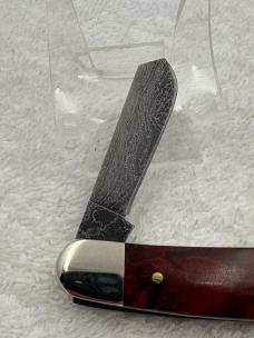 Case XX 2012 9 Dot 3 Blade Stockman #7347DAM With Damascus Blades Made In USA (#57)
