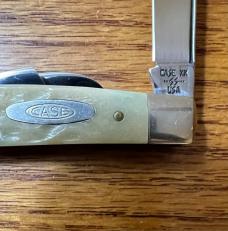 VINTAGE MID 1980'S CASE XX USA SS W64052 FOUR BLADE CONGRESS BONE HANDLES 