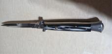 11" F. BELTRAME IMITATION BUFFALO HORN WITH DAGGER BLADE 4MM SWIVEL BOLSTER