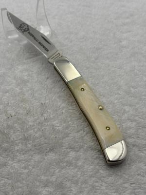 Parker Edwards Vintage Buffalo Skinner 1 Blade Large Trapper Made In USA 10