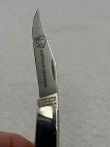 Parker Edwards Vintage Buffalo Skinner 1 Blade Large Trapper Made In USA (#10)
