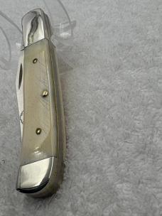 Parker Edwards Vintage Buffalo Skinner 1 Blade Large Trapper Made In USA (#10)
