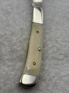 Parker Edwards Vintage Buffalo Skinner 1 Blade Large Trapper Made In USA (#10)
