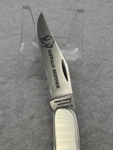 Parker Edwards Vintage Buffalo Skinner 1 Blade Large Trapper Made In USA (#10)