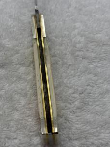 Parker Edwards Vintage Buffalo Skinner 1 Blade Large Trapper Made In USA (#10)