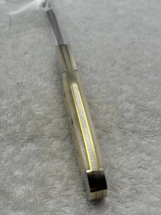 Parker Edwards Vintage Buffalo Skinner 1 Blade Large Trapper Made In USA (#10)