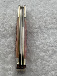 Parker Edwards Vintage Made In Alabama USA Eagle Brand Knives Large Trapper (#60)